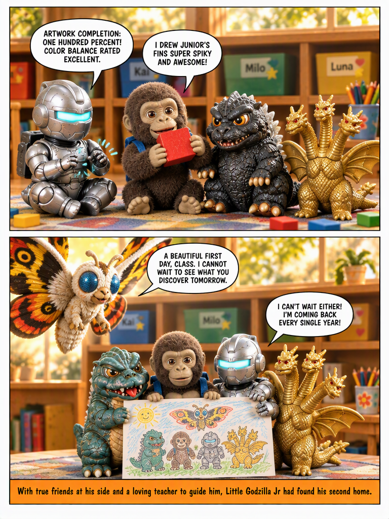 Little Godzilla Jr Goes to Elementary School (page 4 of 4)