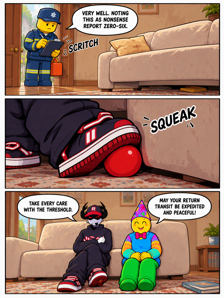 False Alarm and the Bouncing Threat (page 2 of 12)