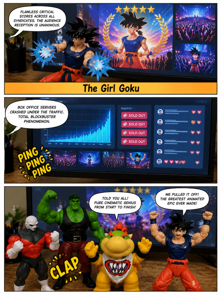 The Girl Goku Premiere (page 4 of 4)