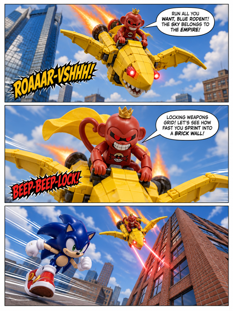 SONIC DASH BAST COMIC (page 2 of 8)