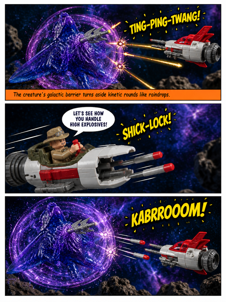 Cosmic Clash of Beams (page 2 of 4)