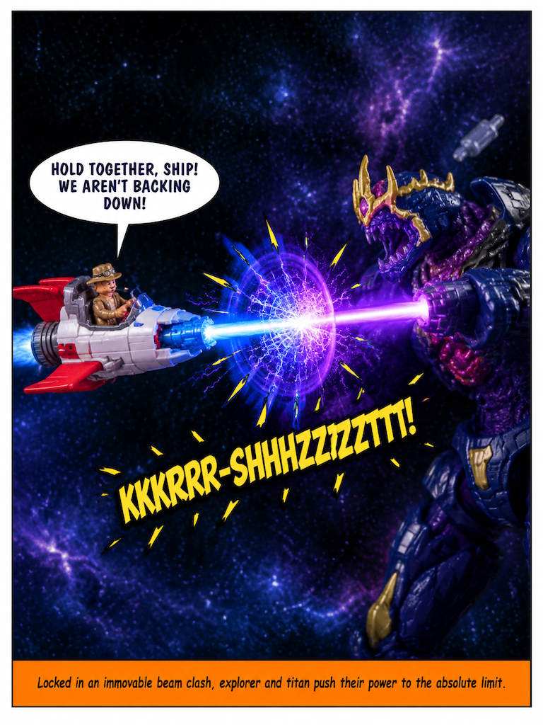 Cosmic Clash of Beams (page 4 of 4)