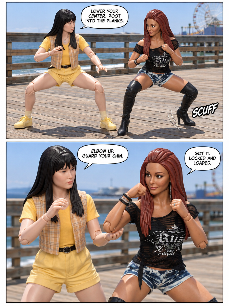 Tiger Strike by the Shore💛🐅⚡️ (page 2 of 4)