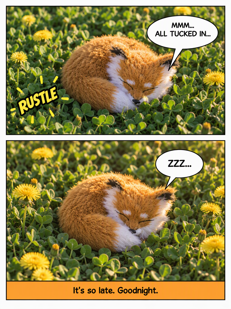 A Fox's Sweet Goodnight (page 4 of 4)