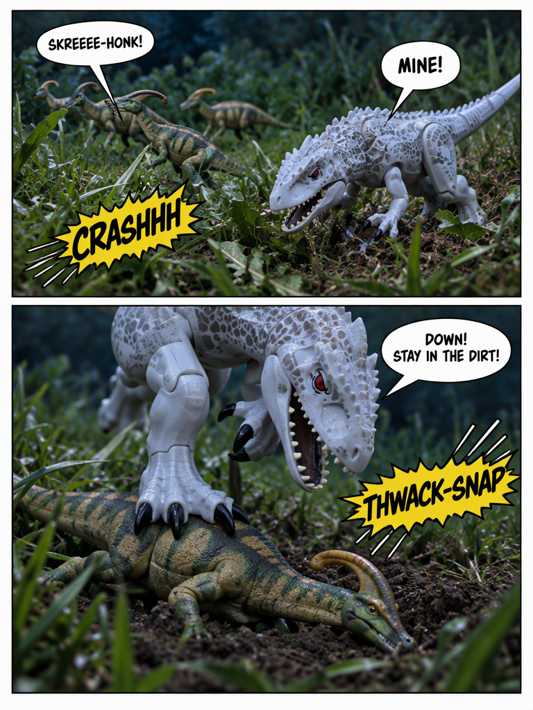 adventures of an indominus Rex: the hunt (page 3 of 8)