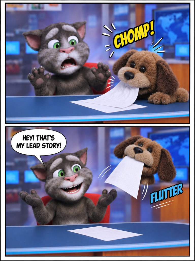 Breaking News Blooper (page 3 of 4)