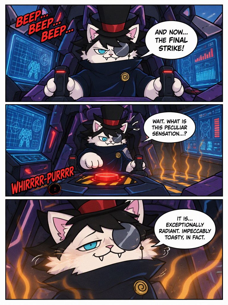 The Fiendish Schemes of Professor Paws (page 3 of 8)