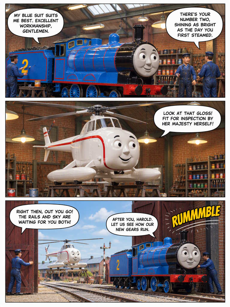 Mended and Steaming (page 2 of 4)