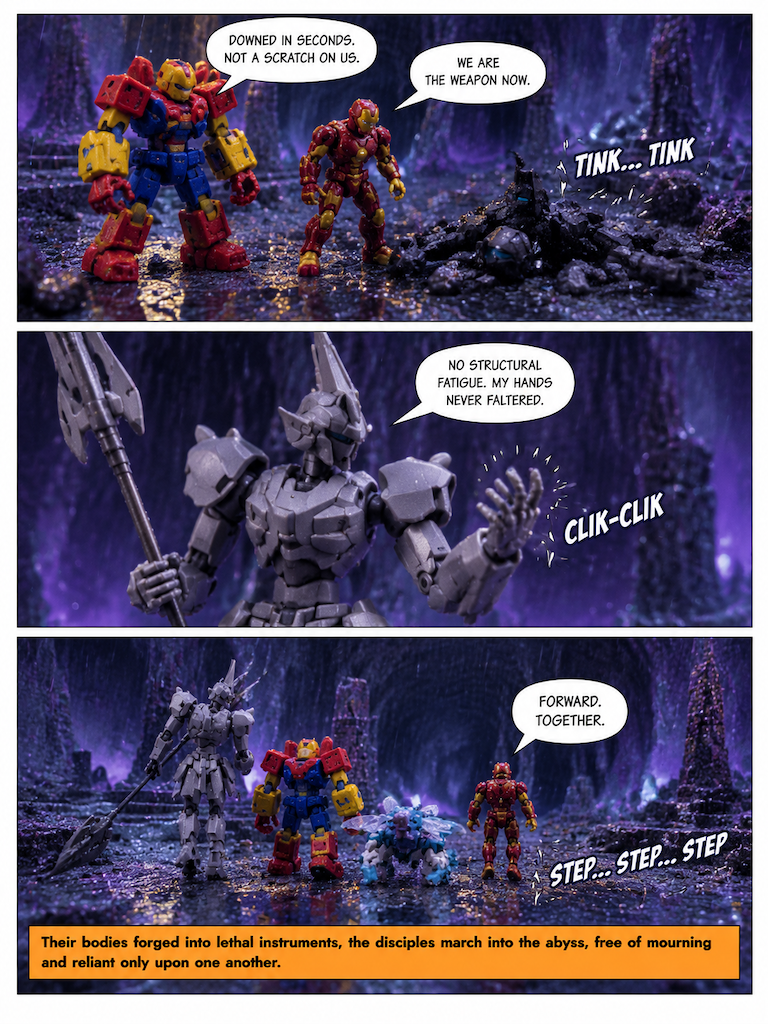 Forged in the Killing Cave & and the final ending... or is it? (page 4 of 16)