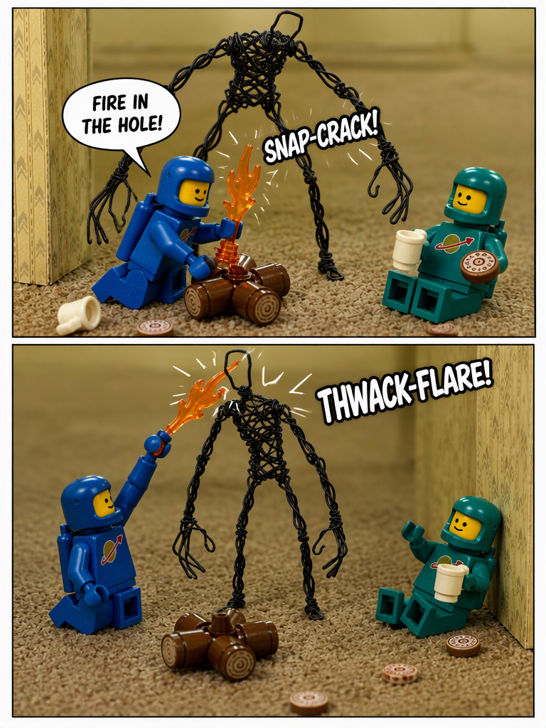 Night in the Backrooms: The Wire Stalker (page 2 of 4)