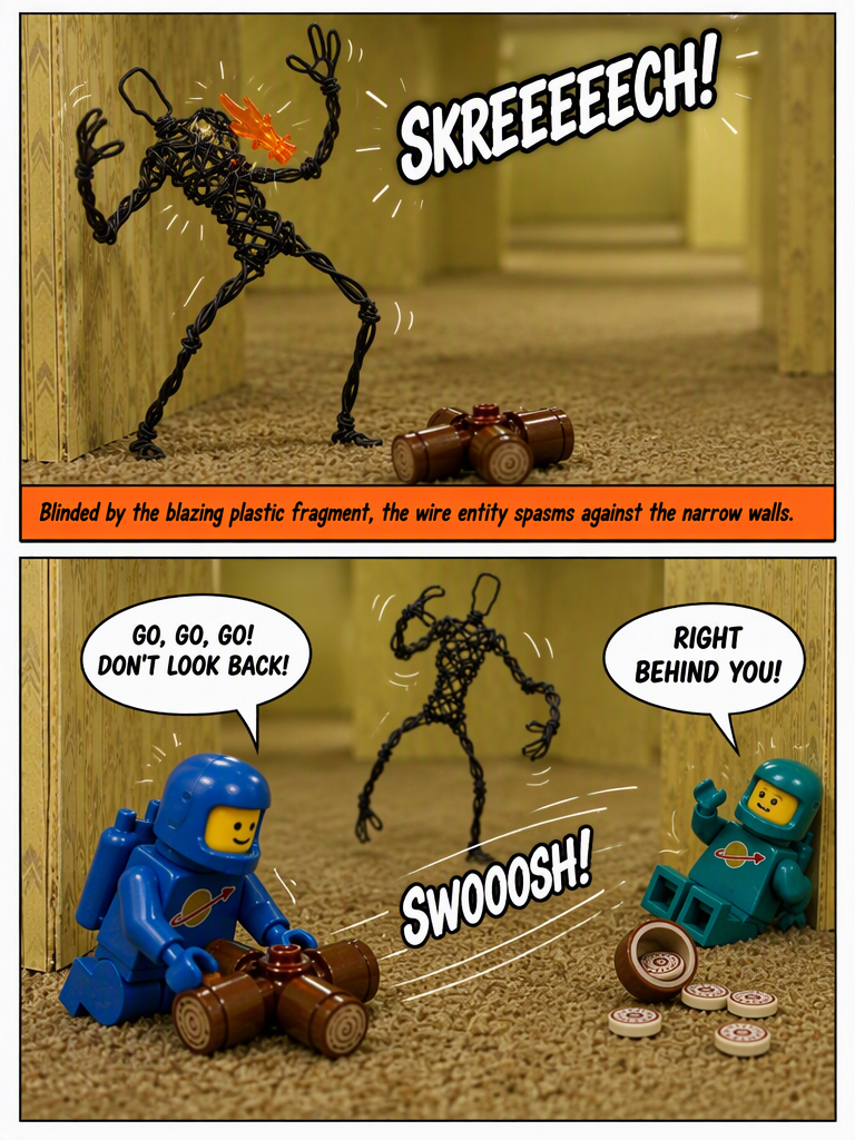 Night in the Backrooms: The Wire Stalker (page 3 of 4)