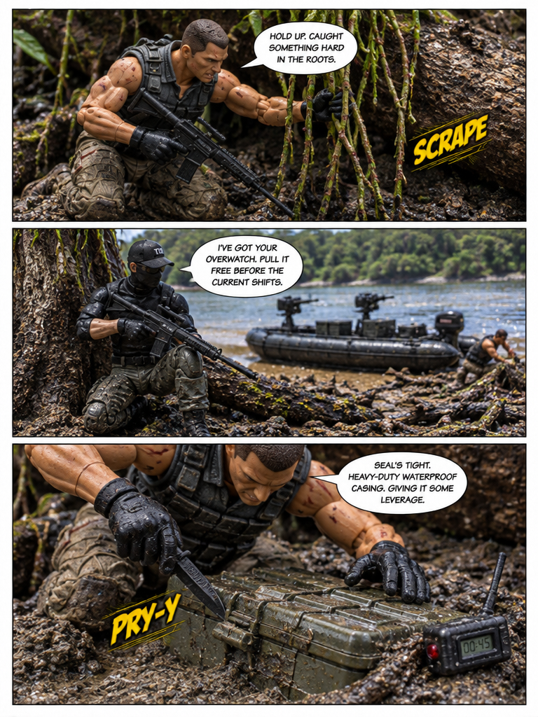Night sweep along the riverbank (page 2 of 4)