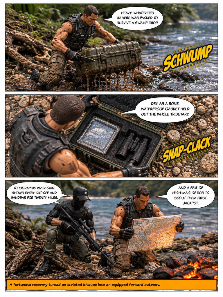 Night sweep along the riverbank (page 3 of 4)