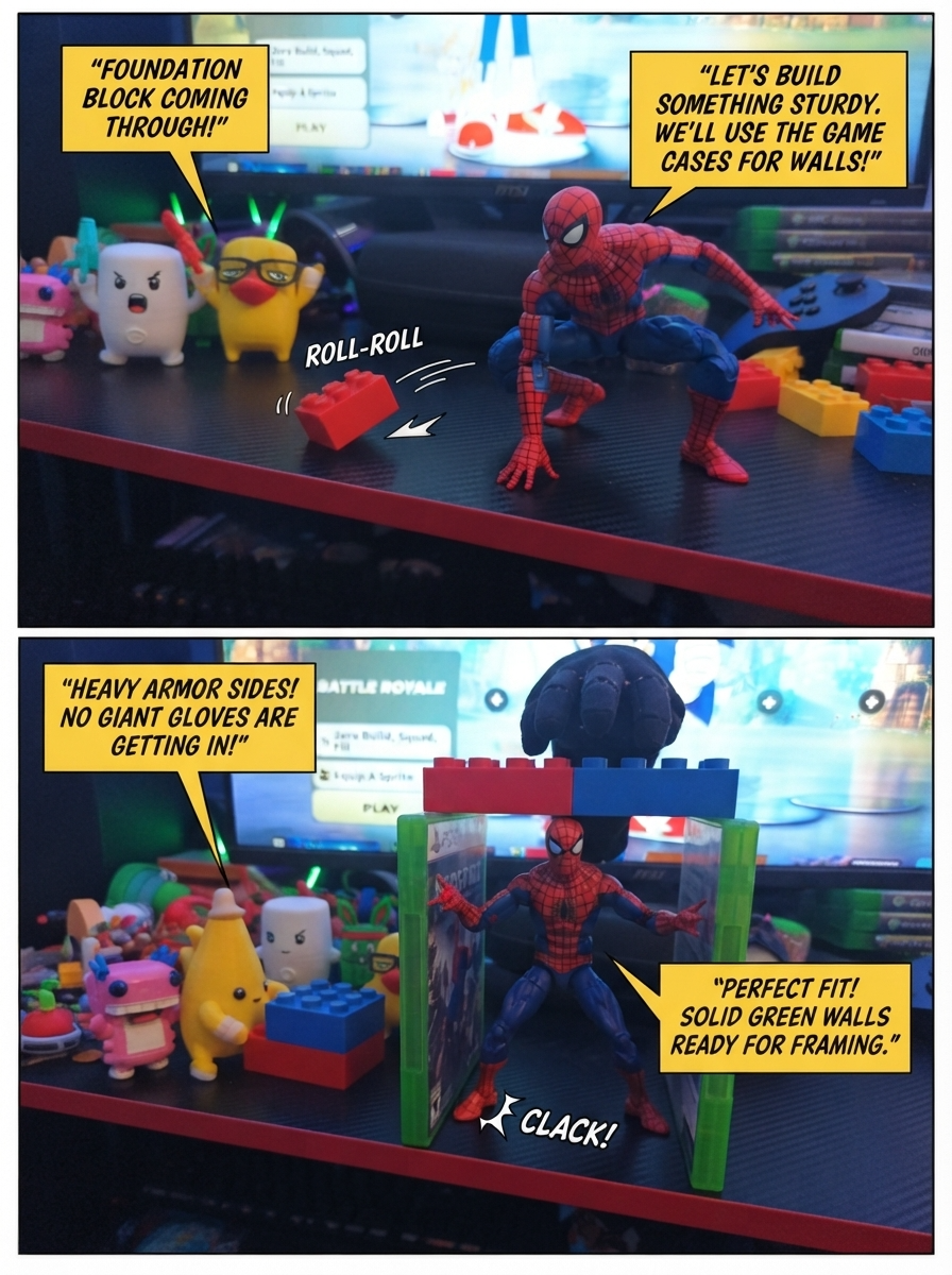 Spider-Man gives sprites A Home on the Shelf (page 2 of 4)