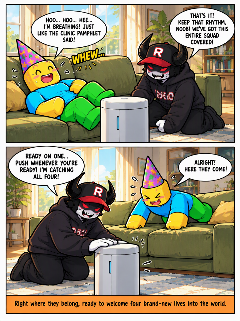 Quadruple Trouble on the Way Home (page 8 of 8)