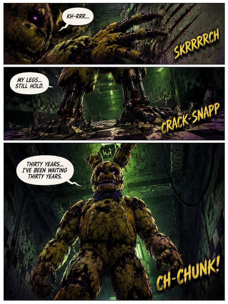 Spring Bonnie: The Awakening - Chapter 1: The Return (page 3 of 4)