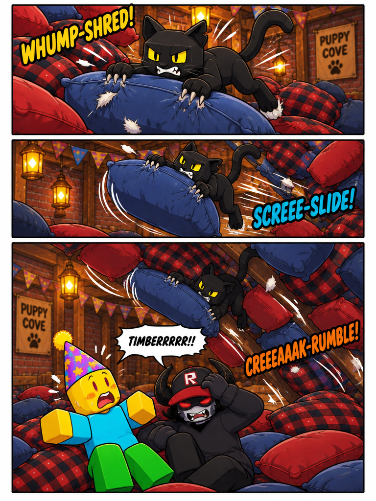 Catastrophe at the Cushion Fortress (page 3 of 4)