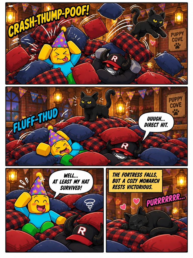 Catastrophe at the Cushion Fortress (page 4 of 4)