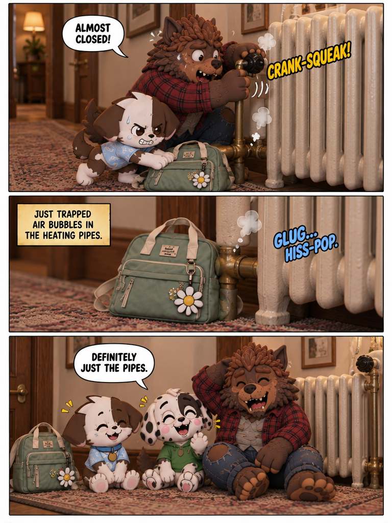 The Trapped Air in the Pipes (page 4 of 4)