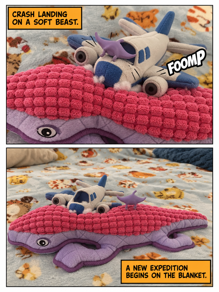 Crash Landing on the Quilt (page 4 of 4)