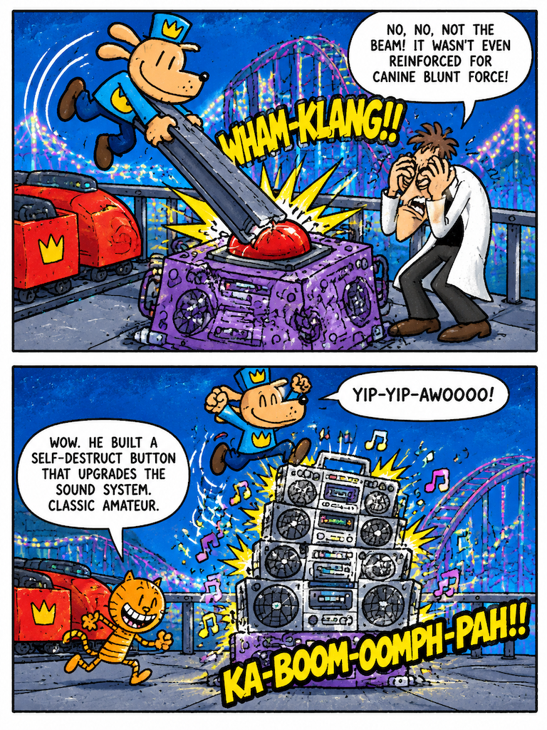 Dr. Doofenshmirtz at the End of Time (page 3 of 4)