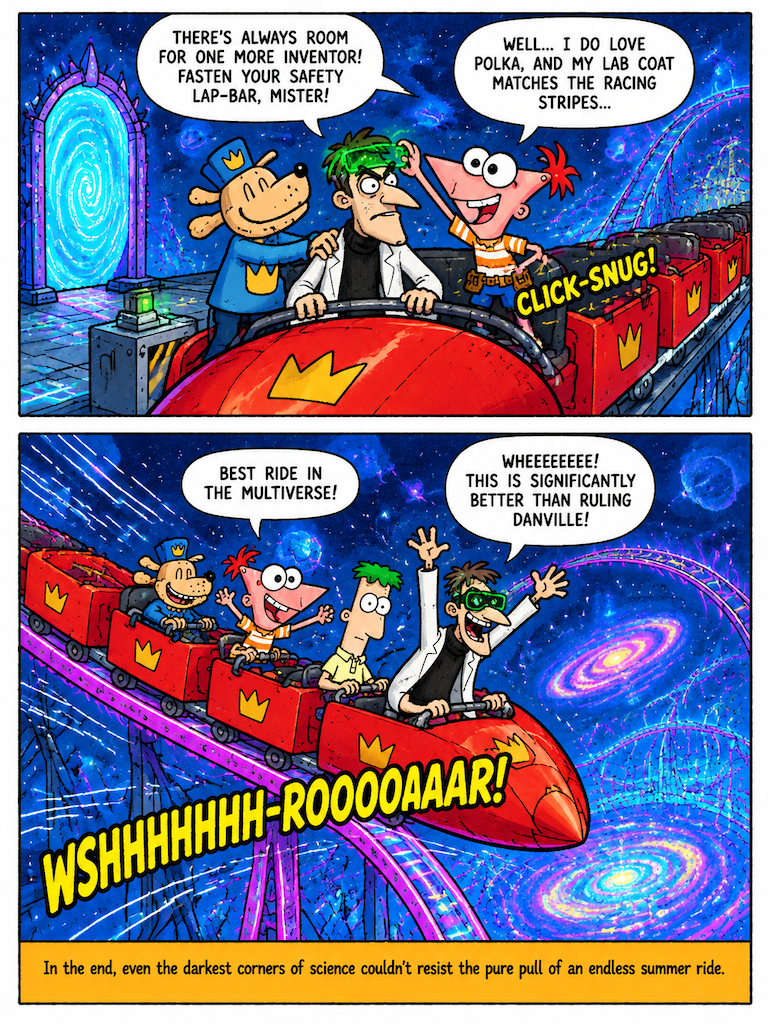 Dr. Doofenshmirtz at the End of Time (page 4 of 4)