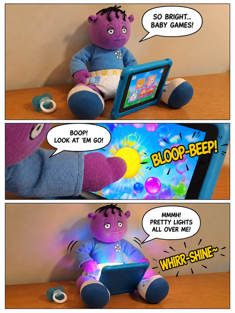 Milo's Tablet Playtime (page 2 of 4)