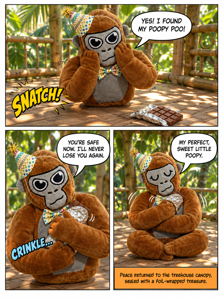 Boop finds chocolate and thinks it's his poo (page 4 of 4)