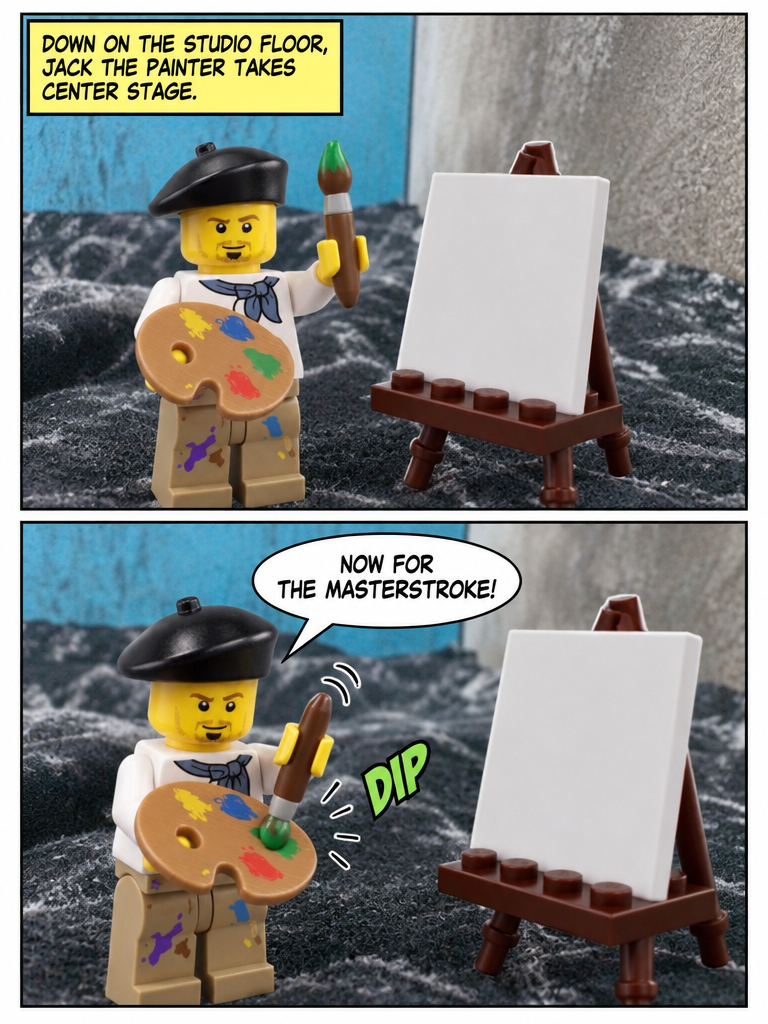 Body Swap at the Easel (page 3 of 4)