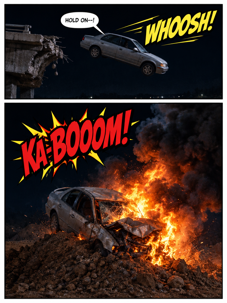 Pursuit at Dead End Bridge (page 3 of 4)