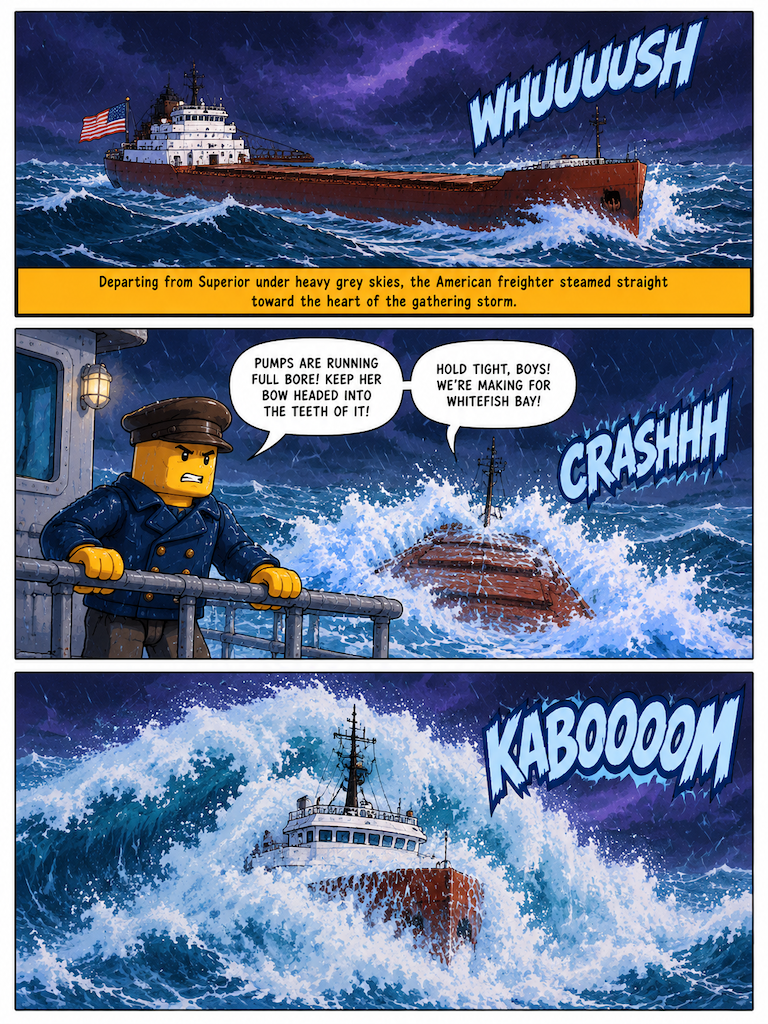 The Wreck of the Edmund Fitzgerald (page 2 of 4)