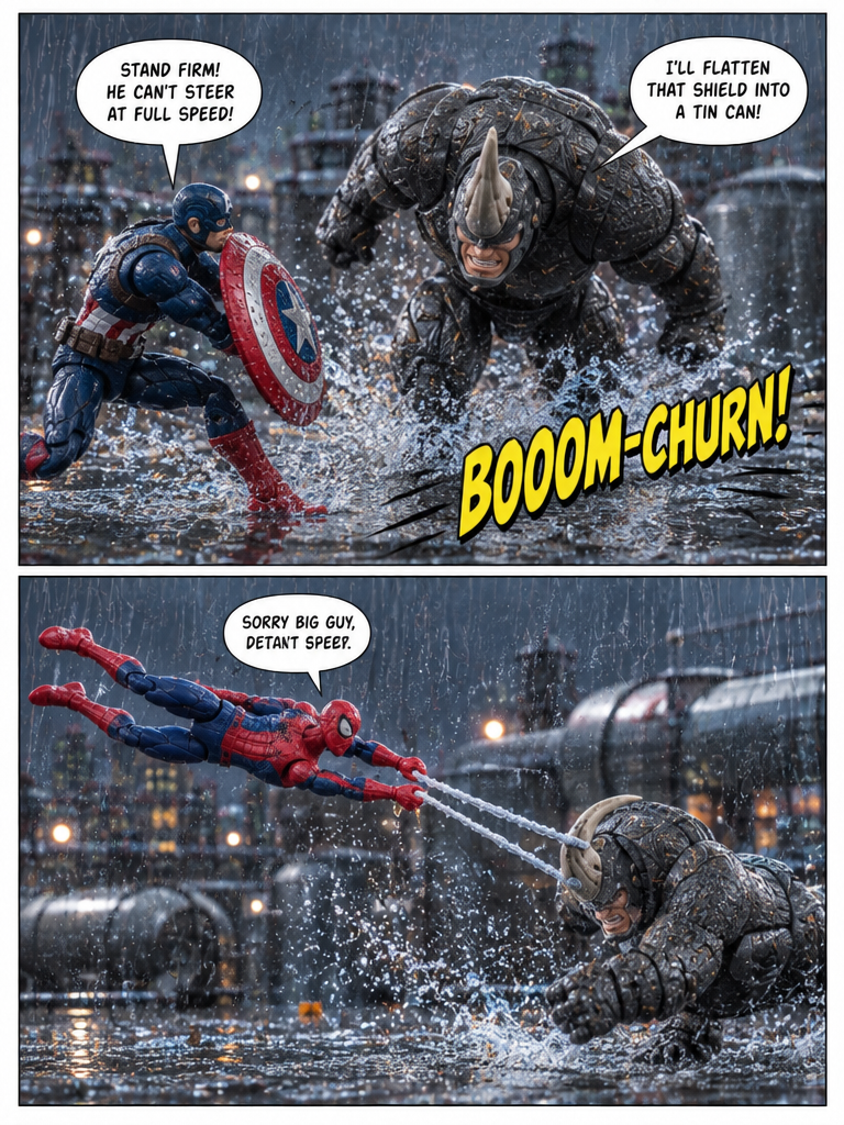 Avengers Assemble on the Flooded Deck (page 2 of 4)