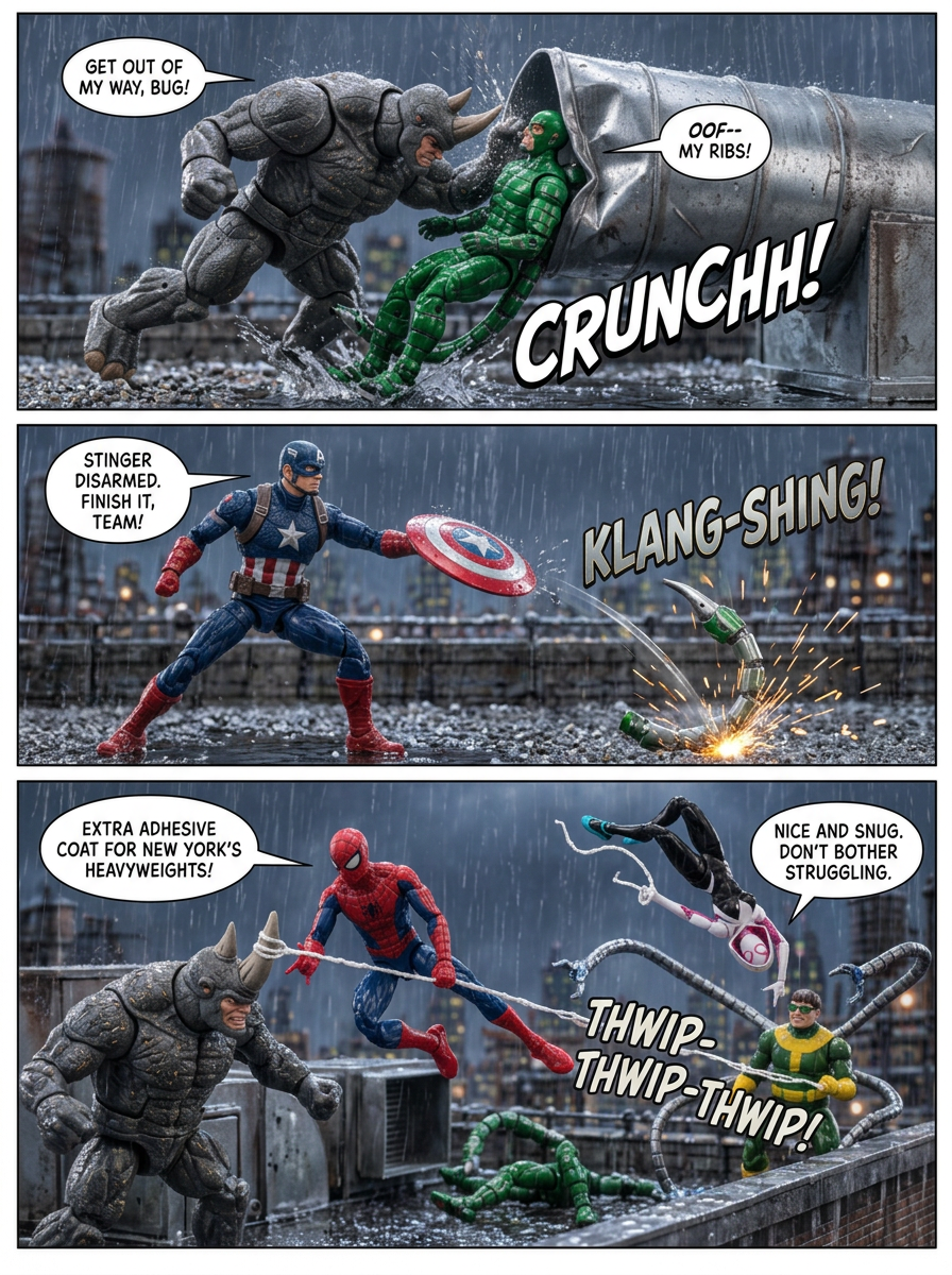 Avengers Assemble on the Flooded Deck (page 3 of 4)