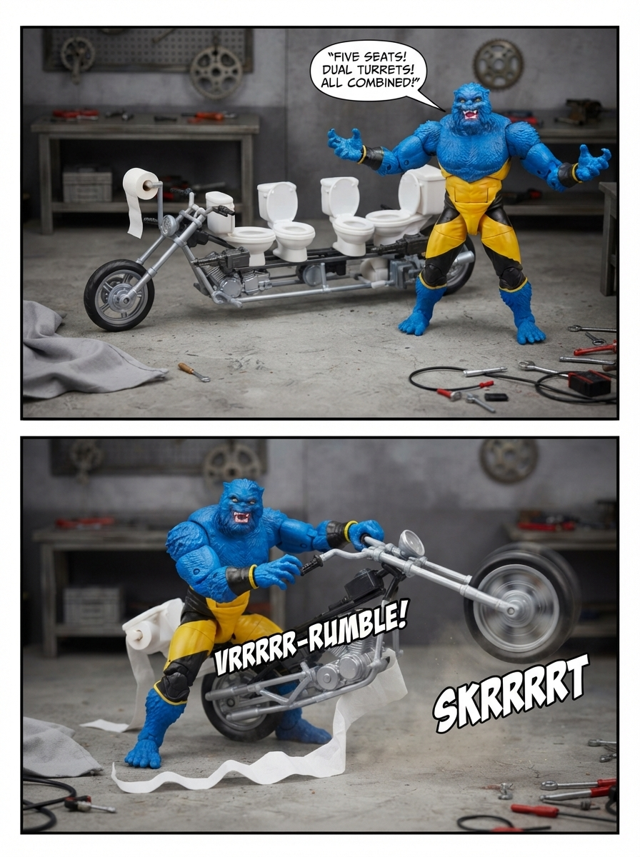 Angus and the Ultimate Toilet Motorbike (page 3 of 4)