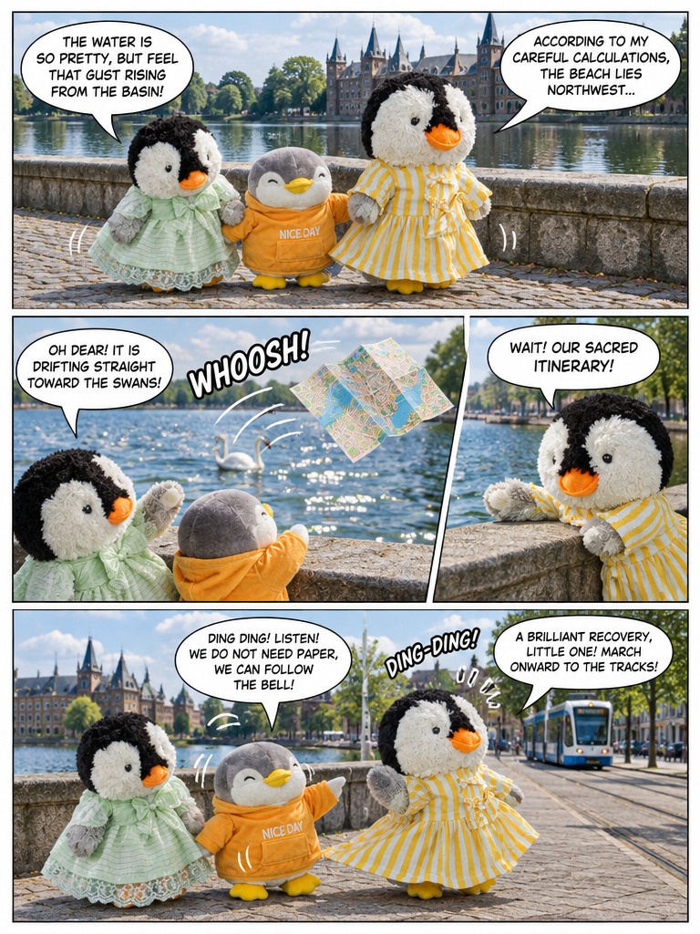 Three Penguin Siblings: Three Little Waddlers in The Hague (page 2 of 8)