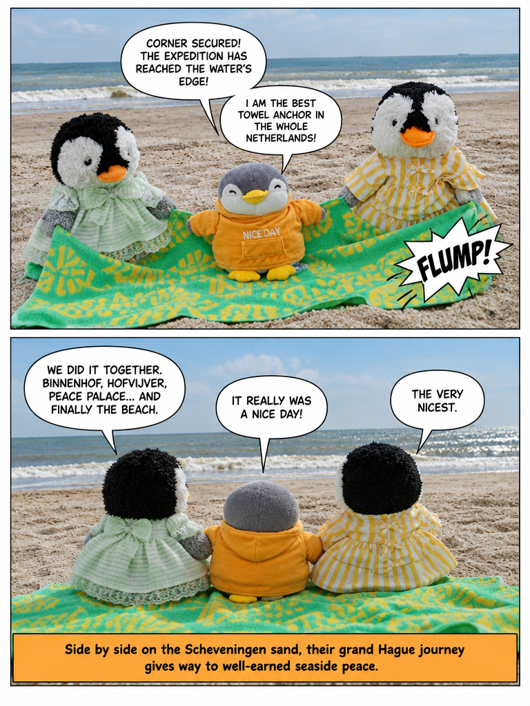 Three Penguin Siblings: Three Little Waddlers in The Hague (page 4 of 8)