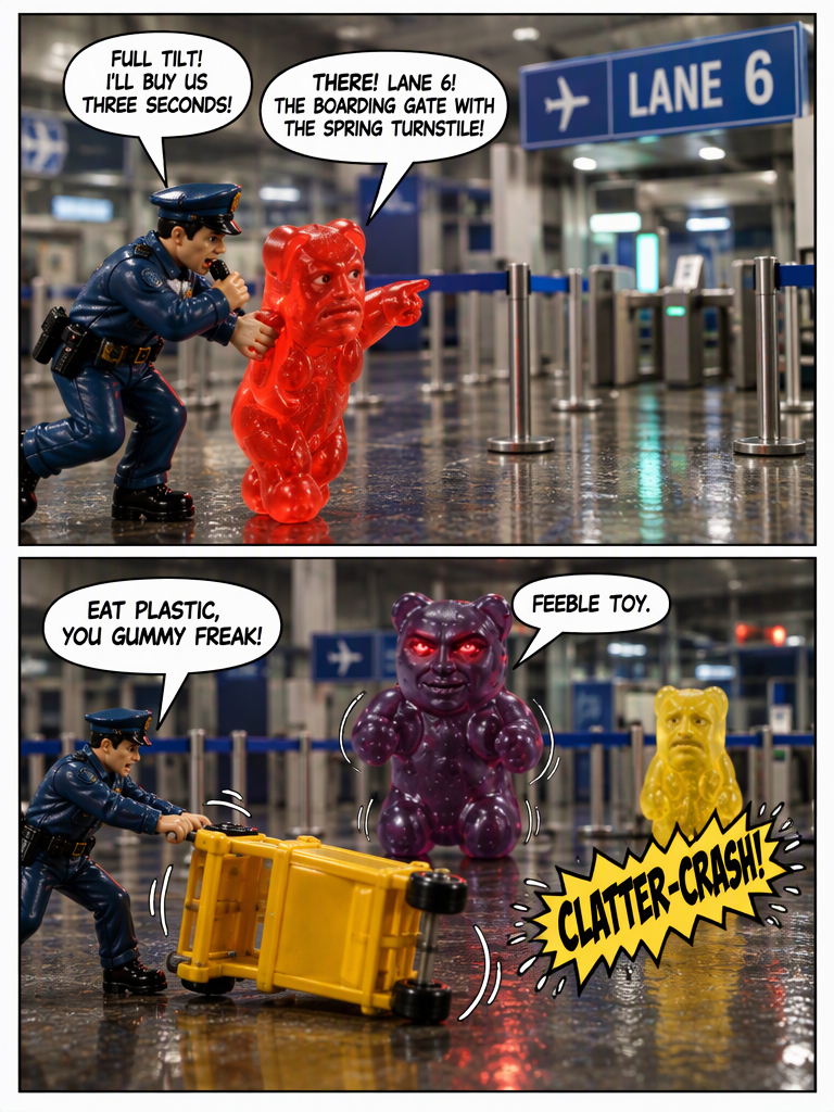 Flight to Lane Six (page 2 of 4)