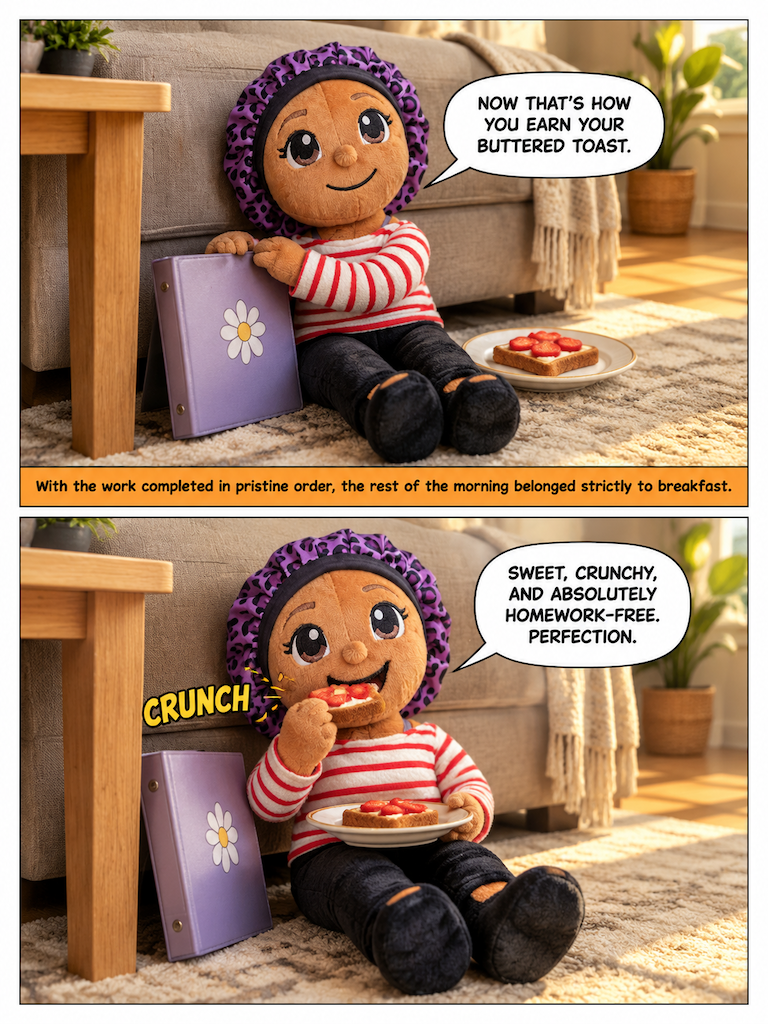 Breakfast and Bookwork (page 4 of 4)
