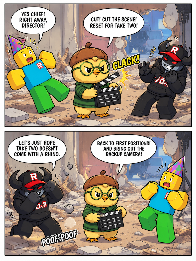 Chaos on Take One (page 4 of 4)