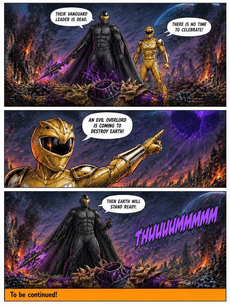 Enter the Black Ranger-the time before the rangers time!- (page 4 of 4)