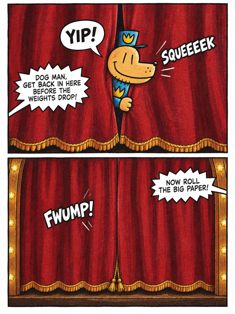 Curtains Closed and Credits (page 2 of 4)