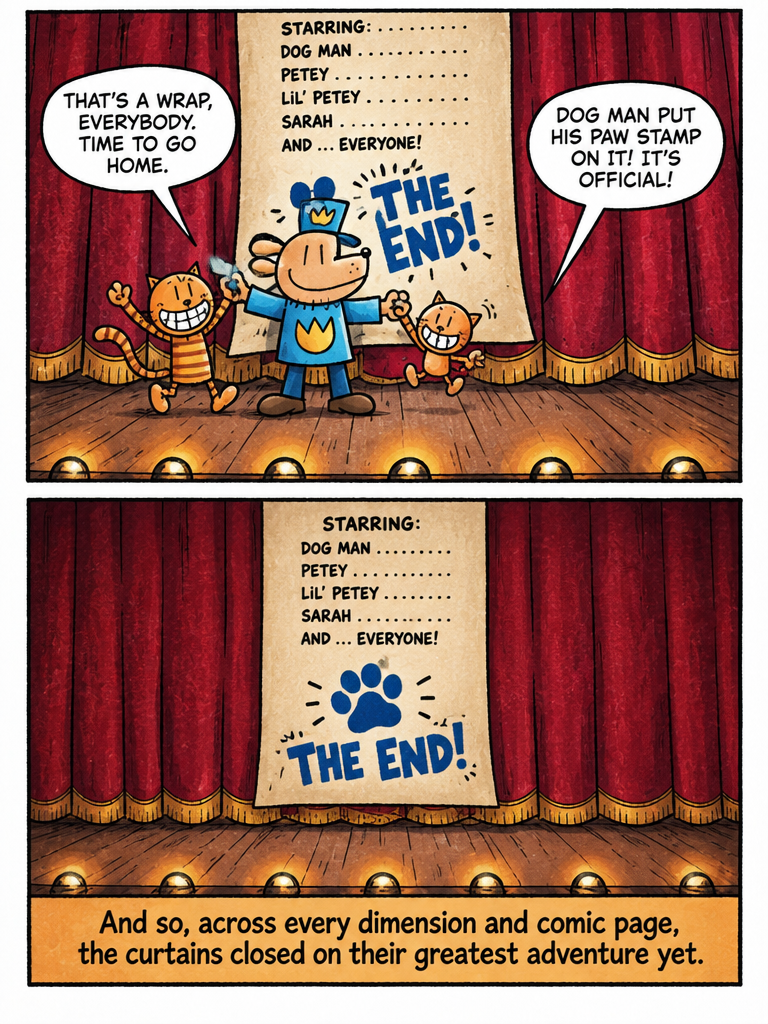 Curtains Closed and Credits (page 4 of 4)