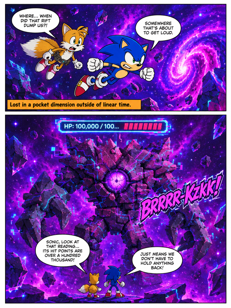 Battle Beyond the Glitch Void (page 2 of 4)