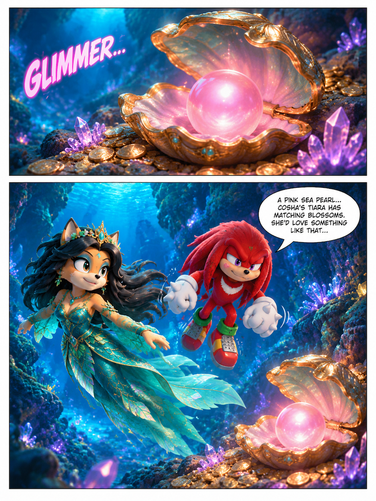The Golden Hoard and the Pink Pearl (page 6 of 8)