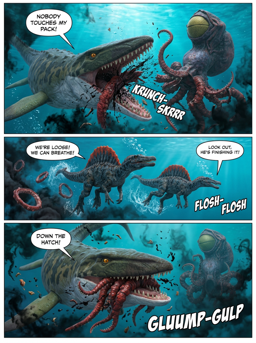 Wrath of the Mosasaur (page 3 of 4)