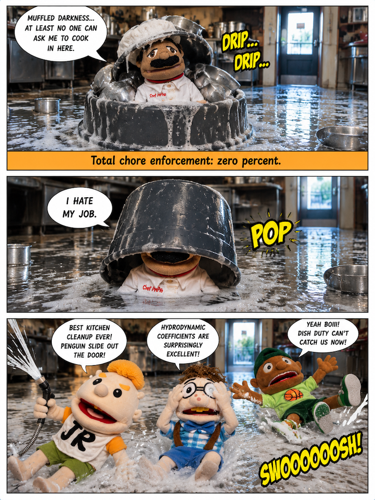 Dish Duty Disaster (page 4 of 4)