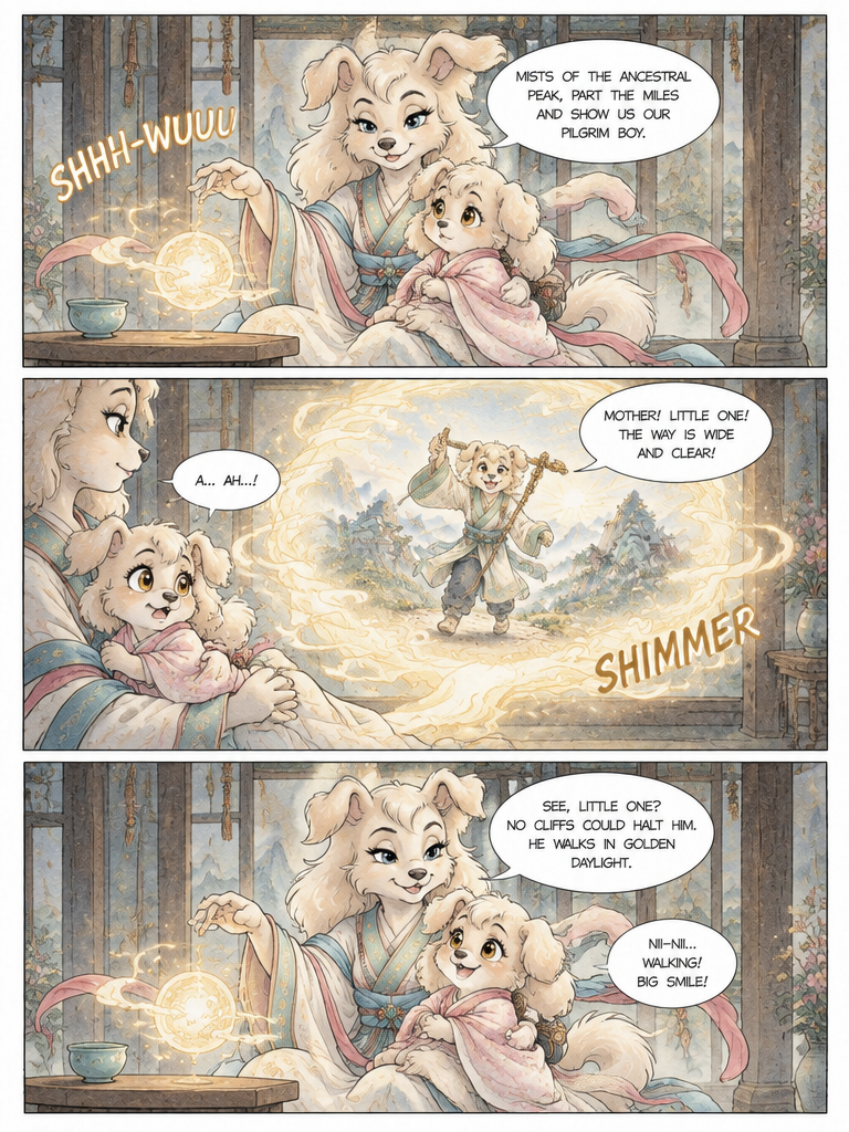 Evening Tea and Distant Steps (page 3 of 4)