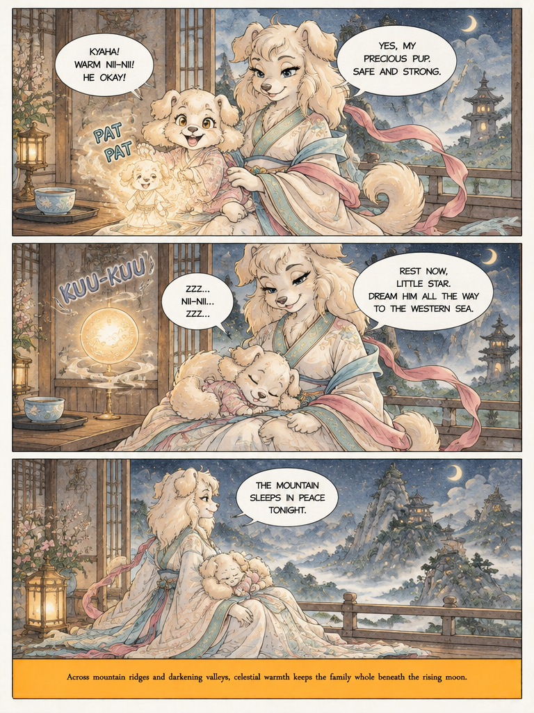 Evening Tea and Distant Steps (page 4 of 4)