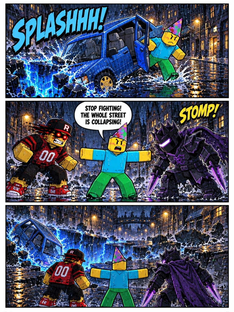 Uneasy Truce in the Rain (page 2 of 4)