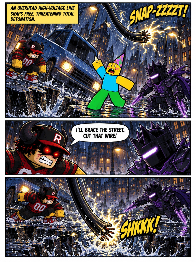 Uneasy Truce in the Rain (page 3 of 4)